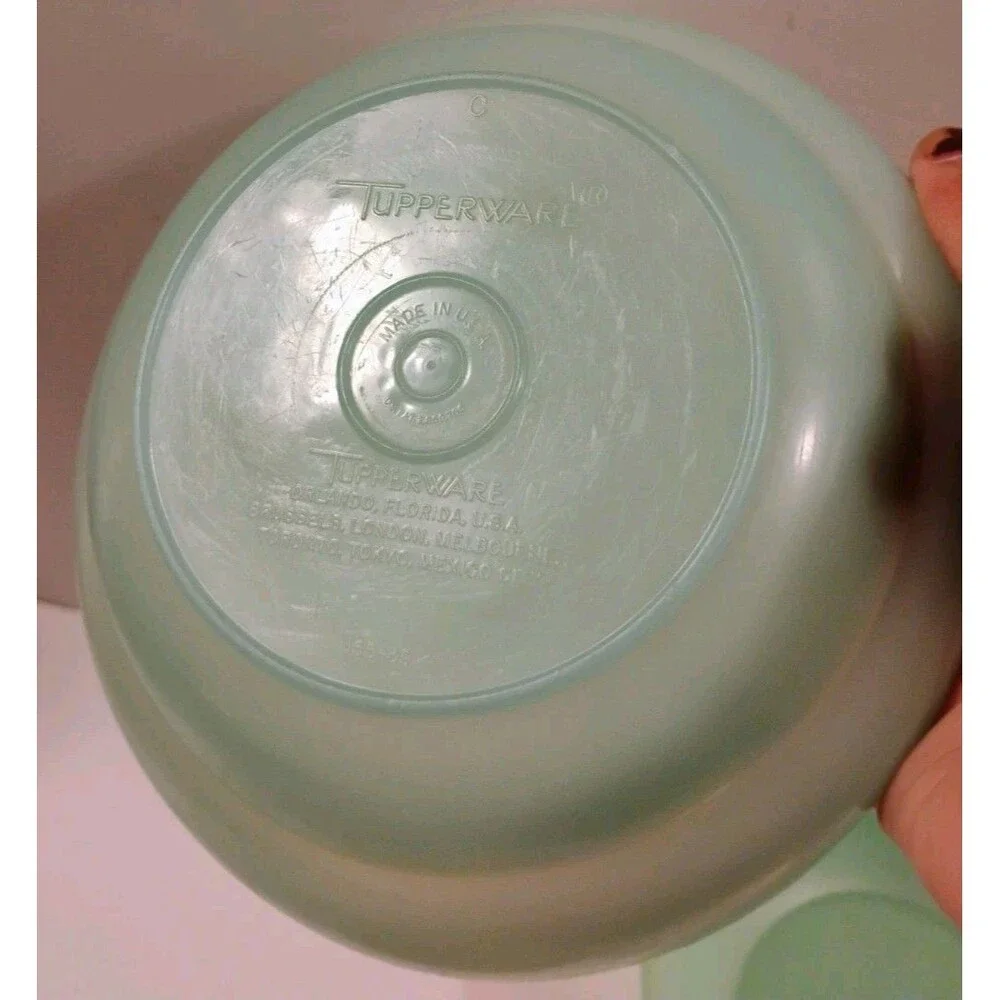 Vintage Tupperware Pastel Bowls Lot of 5 Cereal Dessert No Lids 152 733
